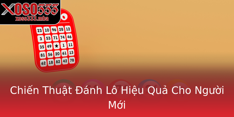 Chiến Thuật Đánh Lô Hiệu Quả Cho Người Mới Chiến Thuật Đánh Lô Hiệu Quả Cho Người Mới